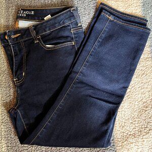 American Eagle Jeggings Crop Size 14